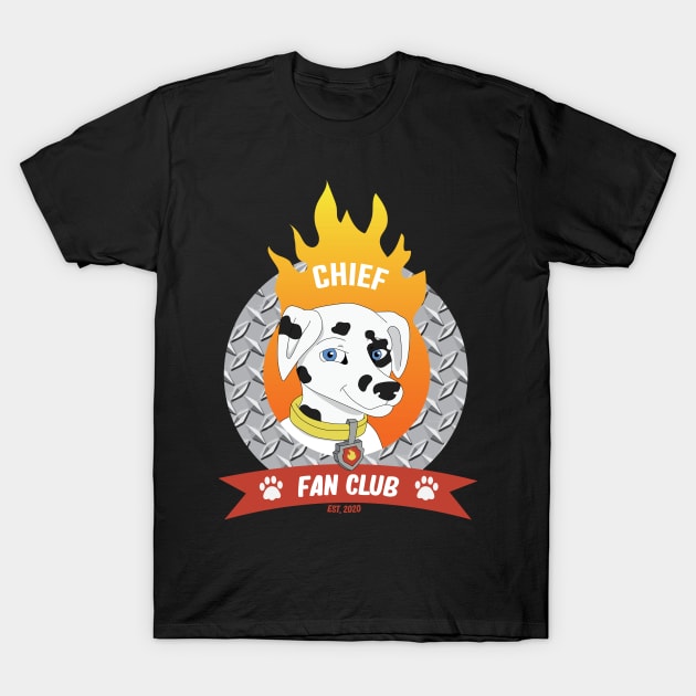 Chief Sticker T-Shirt by Rocky and chief